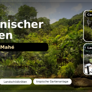 Botanischer Garten in Victoria, Mahé - Seychellen Botanischer Garten in Victoria