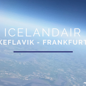 Keflavik nach Frankfurt in der Saga Class
