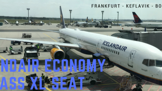 Frankfurt nach Keflavik – Economy Class XL Seat mit Icelandair