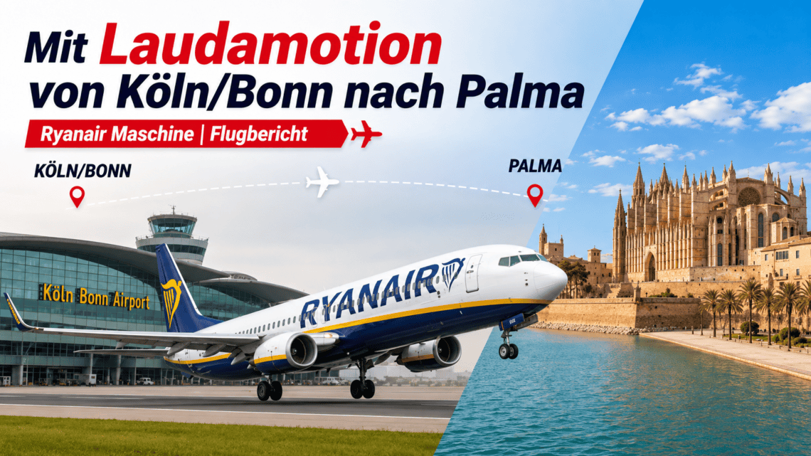 Laudamotion Ryanair nach Mallorca