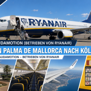 Von Palma de Mallorca nach Köln/Bonn mit Laudamotion Ryanair Laudamotion von Mallorca nach Köln