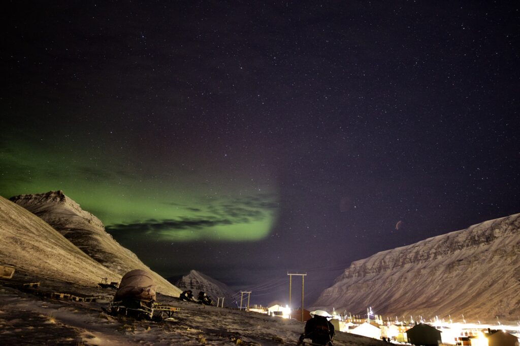Abenteuer Arktis - 4 Tage in Spitzbergen Nordlichter in Longyearbyen