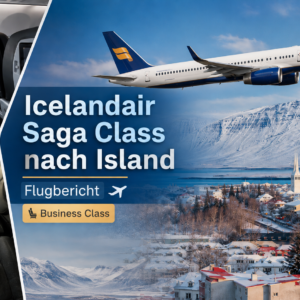 Icelandair Saga Class nach Island Icelandair Saga Class Business Class nach Island - Titel