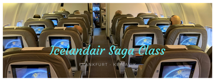 Icelandair Saga Class Business Class nach Island - Titel