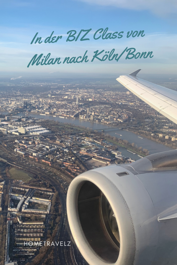 In der BIZ Class von Milan nach Köln/Bonn