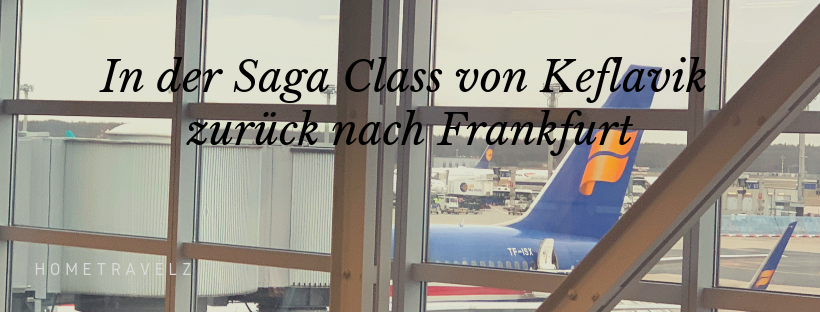 Icelandair 757-300 Rückflug nach Frankfurt - Titel