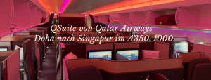 Qatar Airways A350-1000 Business Class Titel
