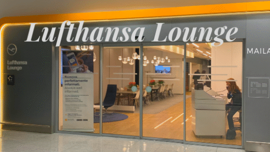 Lufthansa Lounge in Mailand
