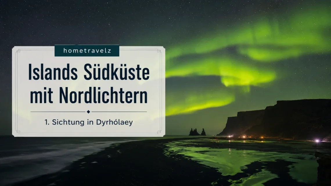 slands suedkueste nordlichter