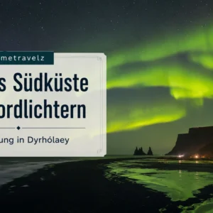 Islands Südküste mit Nordlichtern slands suedkueste nordlichter