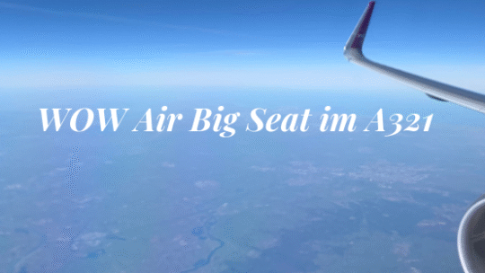 WOW Air Big Seat im A321