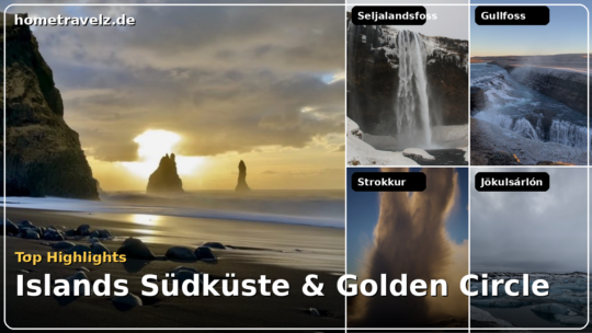 TOP Highlights in Island -Golden Circle und Südküste-