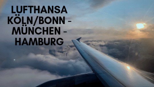 Lufthansa Köln/Bonn - München - Hamburg