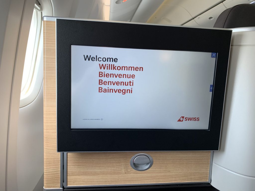 Swiss Business Class von Bangkok nach Zürich 