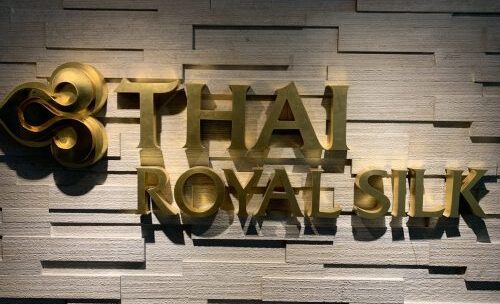 Thai Airways Royal Silk domestic Lounge in Bangkok