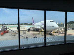 Thai Airways 747 Business Class von Bangkok nach Phuket