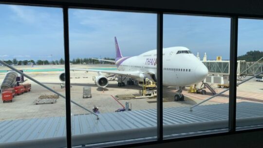 Thai Airways 747 Business Class von Bangkok nach Phuket