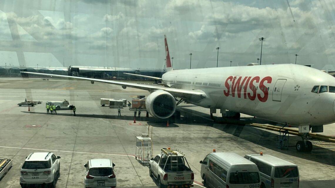 Swiss Business Class von Bangkok nach Zürich