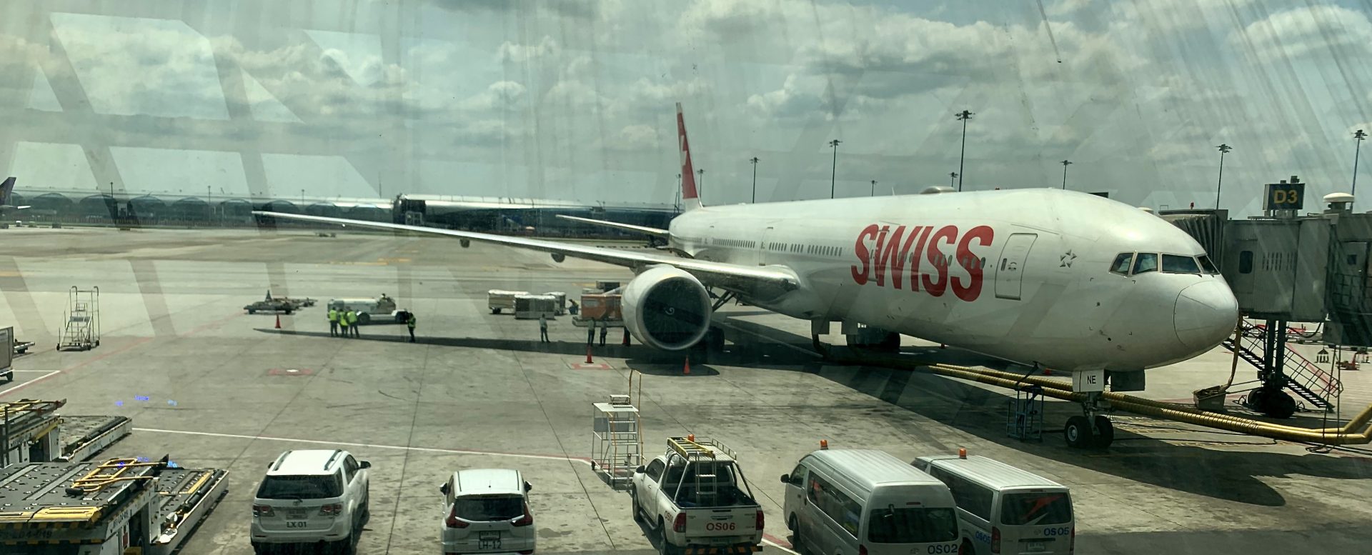 Swiss Business Class von Bangkok nach Zürich