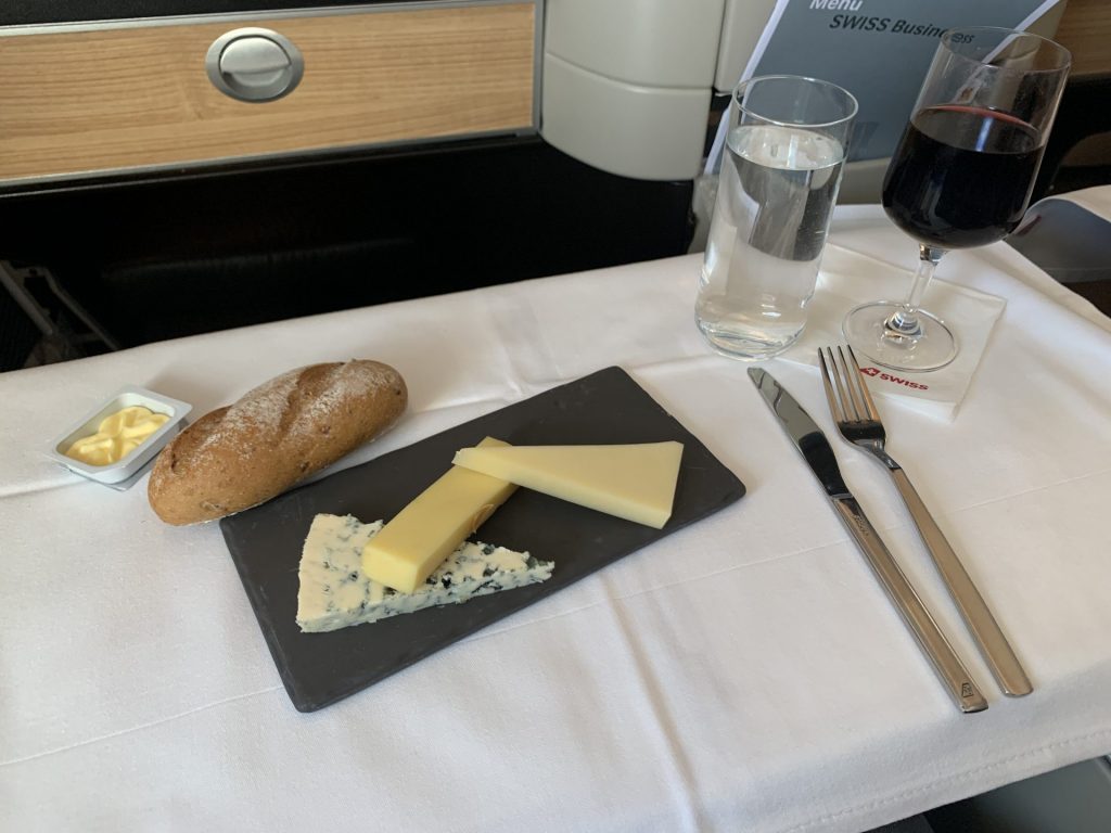 Swiss Business Class von Bangkok nach Zürich