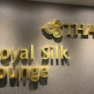Thai Airways Royal Silk Lounge in Bangkok