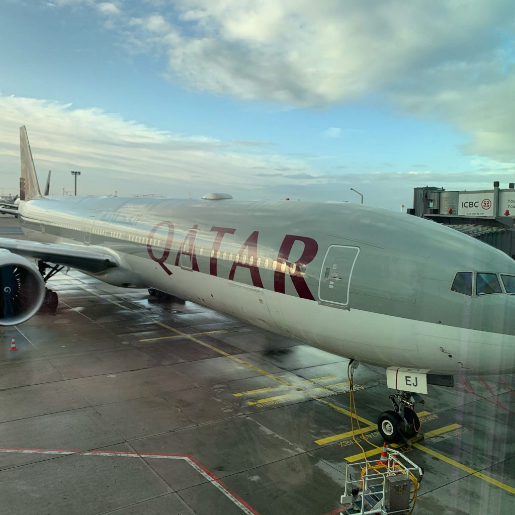 QSuite Qatar Airways ab Frankfurt