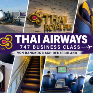 Thai Airways 747 Business Class von Bangkok nach Phuket Thai Airways 747