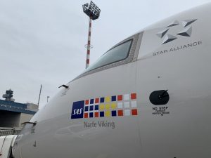 SAS CRJ900 von Düsseldorf nach Stockholm
