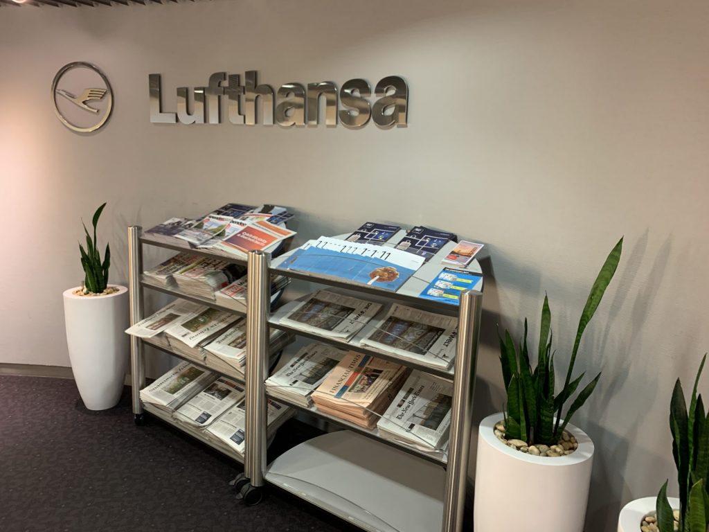Lufthansa Senator Lounge in Düsseldorf