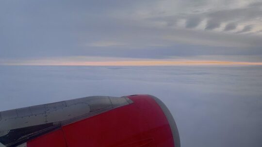 SAS A320 von Stockholm nach Oslo