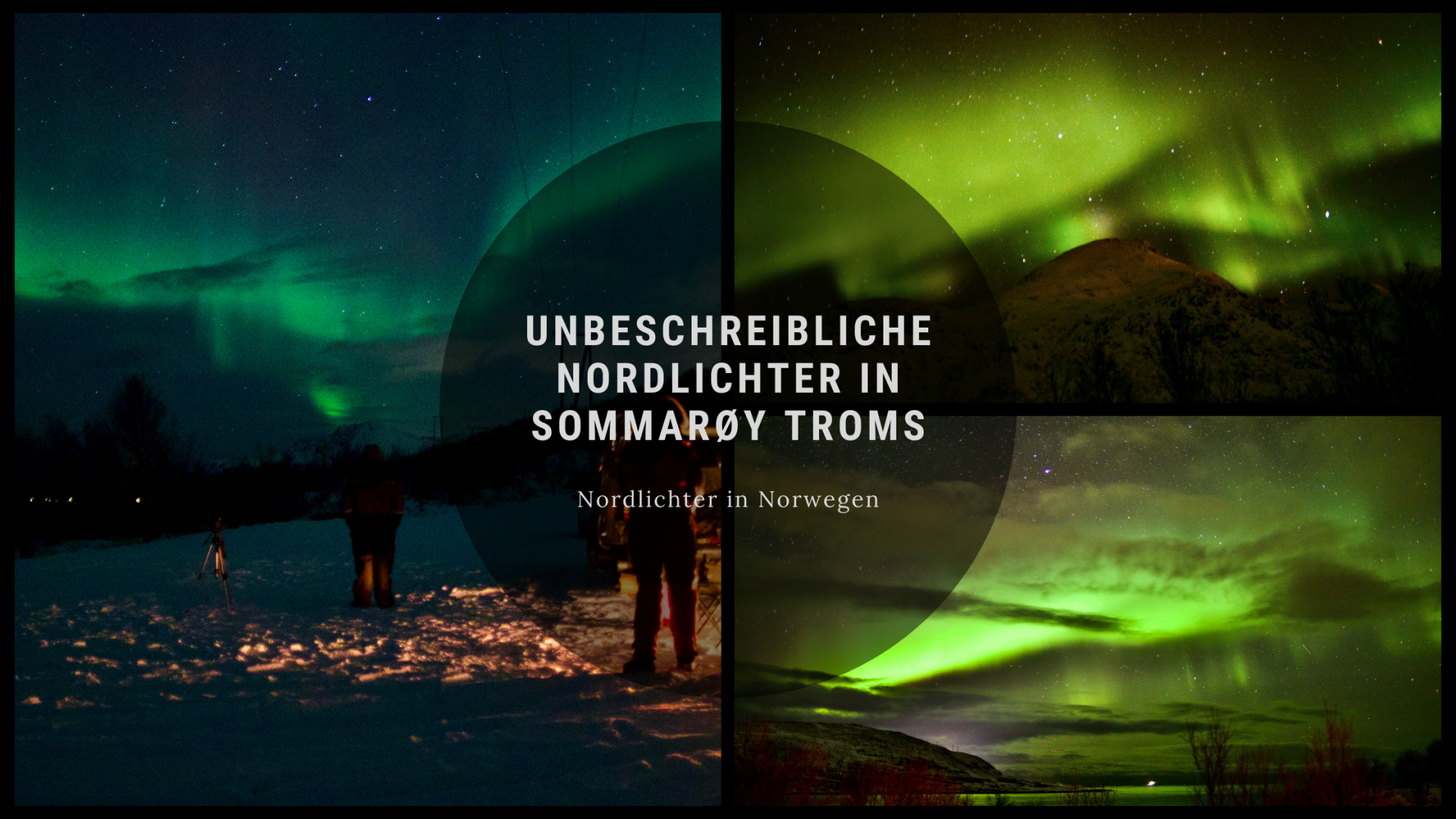 Unbeschreibliche Nordlichter in Sommarøy Troms