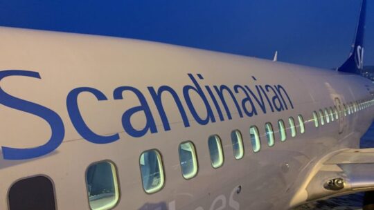 SAS Flug von Tromsø nach Oslo