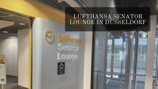 Lufthansa Senator Lounge in Düsseldorf