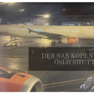 Der SAS Kopenhagen Oslo Shuttle
