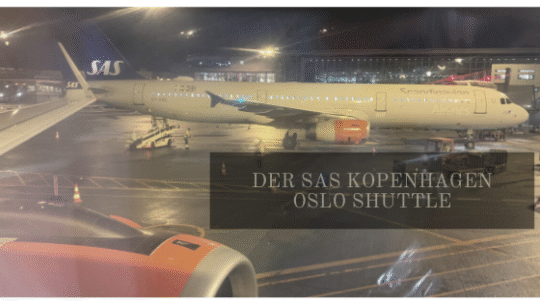 Der SAS Kopenhagen Oslo Shuttle