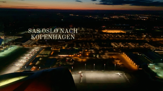 SAS Oslo nach Kopenhagen