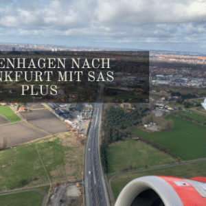 Kopenhagen nach Frankfurt mit SAS Plus