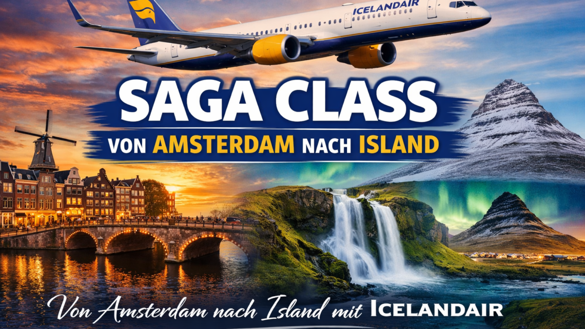 Saga Class von Amsterdam nach Island