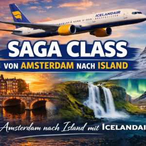 Saga Class von Amsterdam nach Island