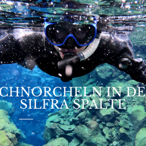 Schnorcheln in der Silfra Spalte