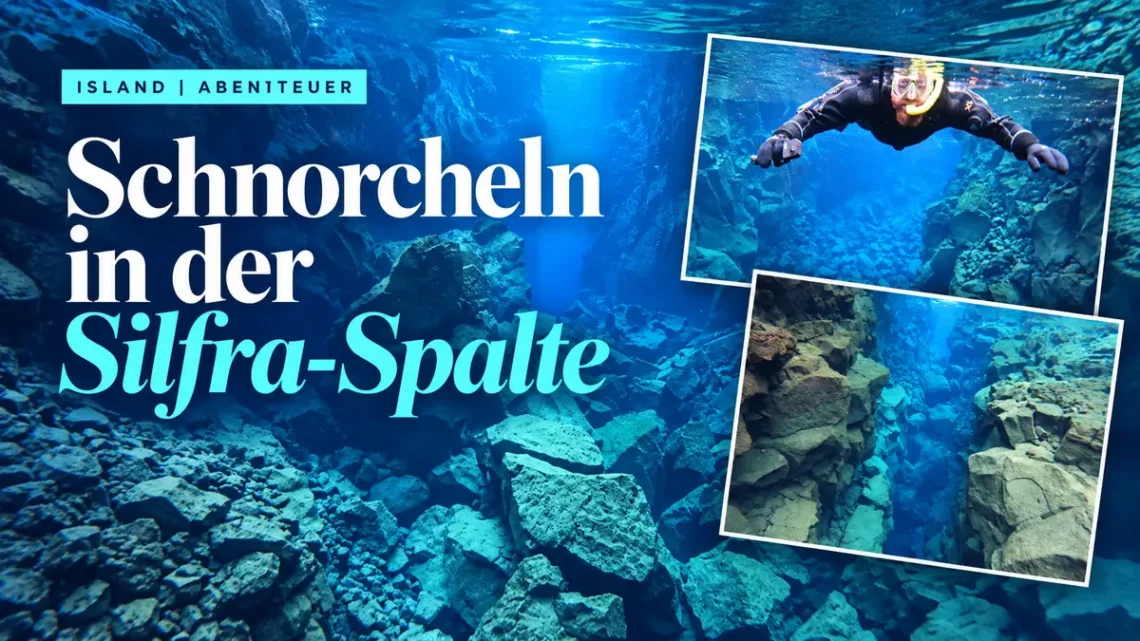 Schnorcheln in der Silfra Spalte
