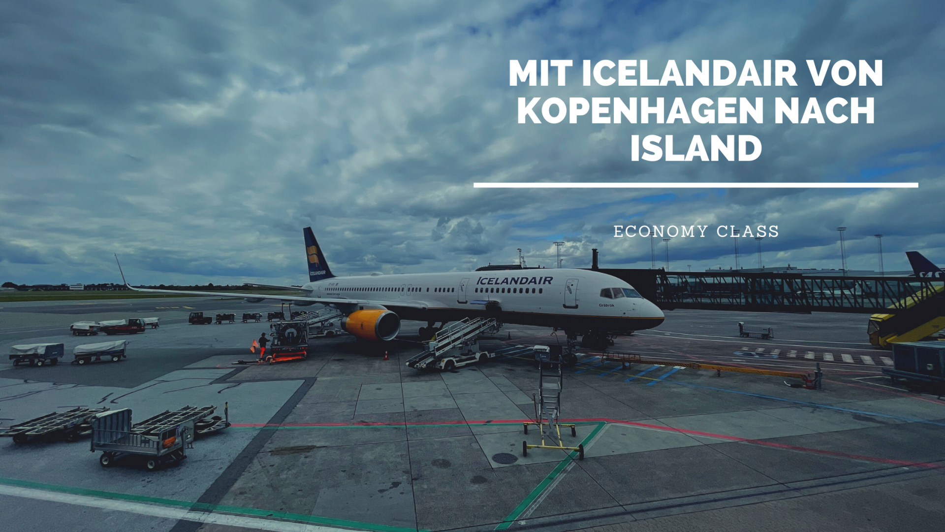 Icelandair Economy von Kopenhagen nach Island