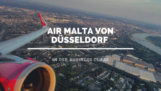 Air Malta von Düsseldorf in der Business Class