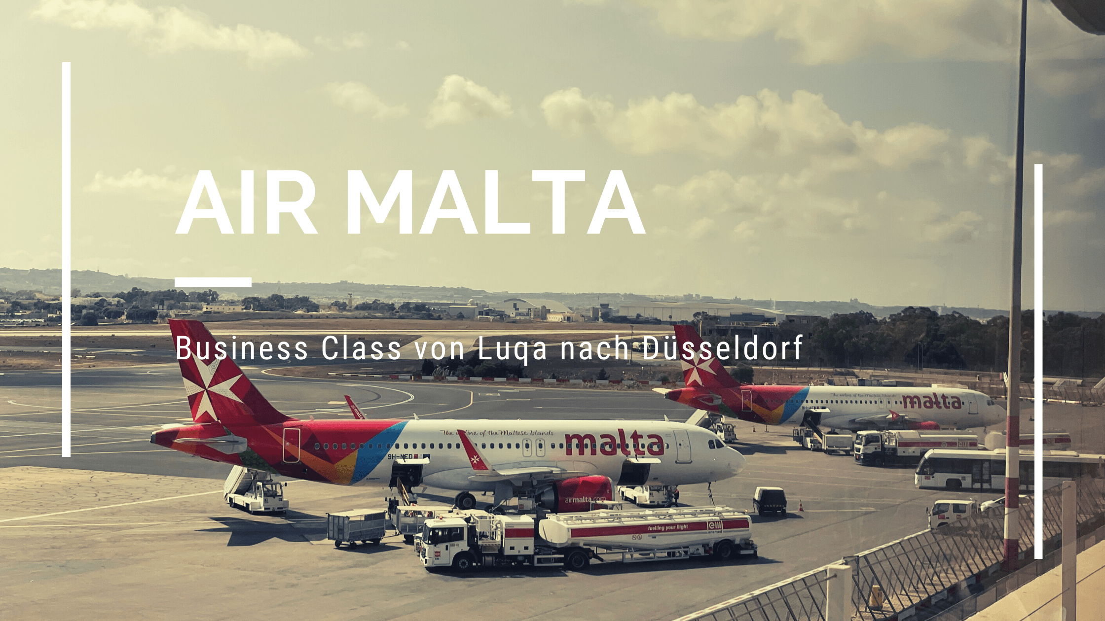 Air Malta in der Business Class