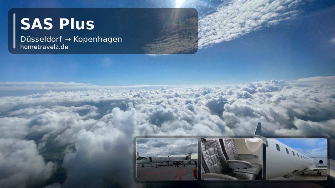 SAS Plus von Düsseldorf nach Kopenhagen