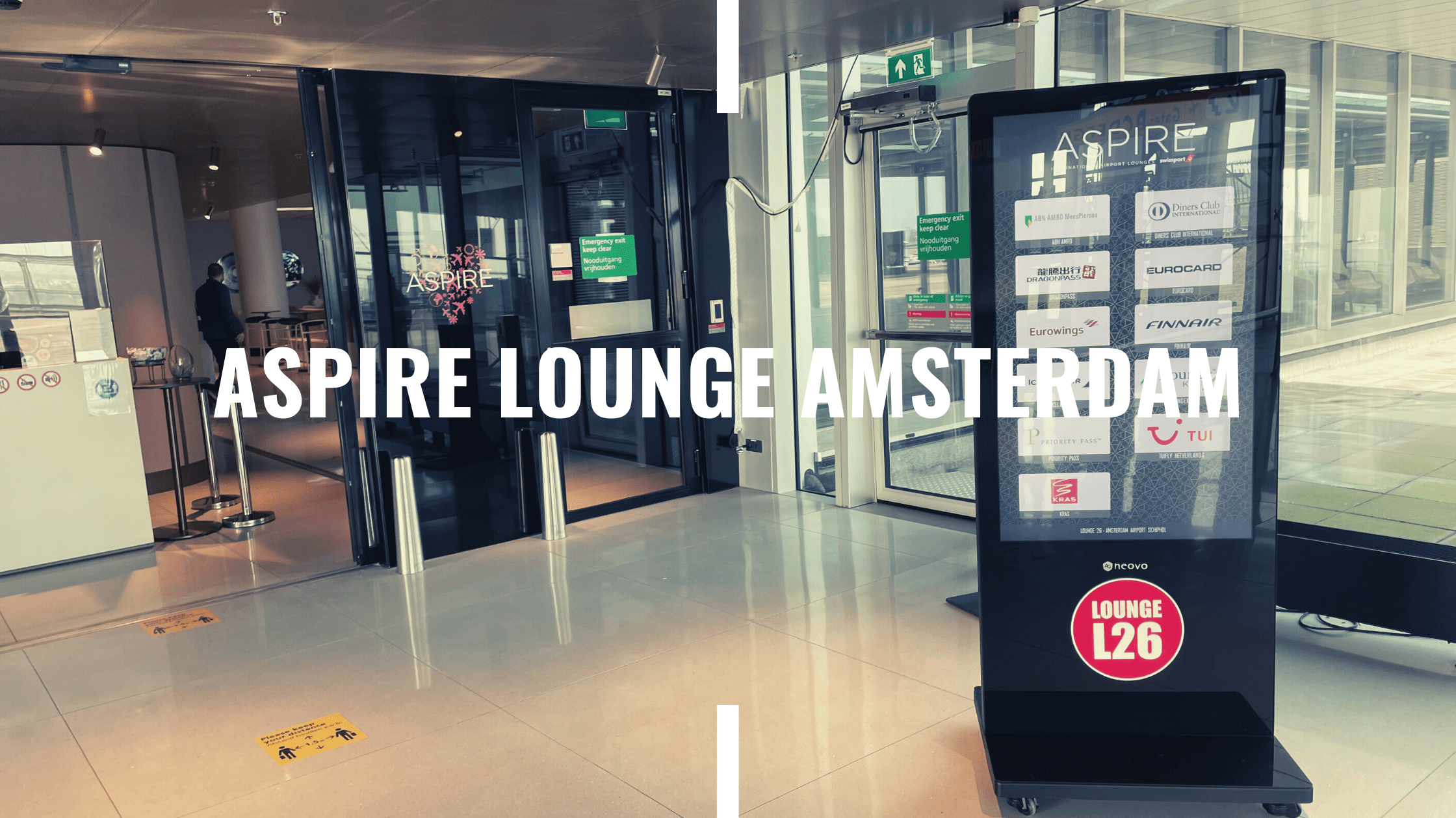 Aspire Lounge Amsterdam Schiphol