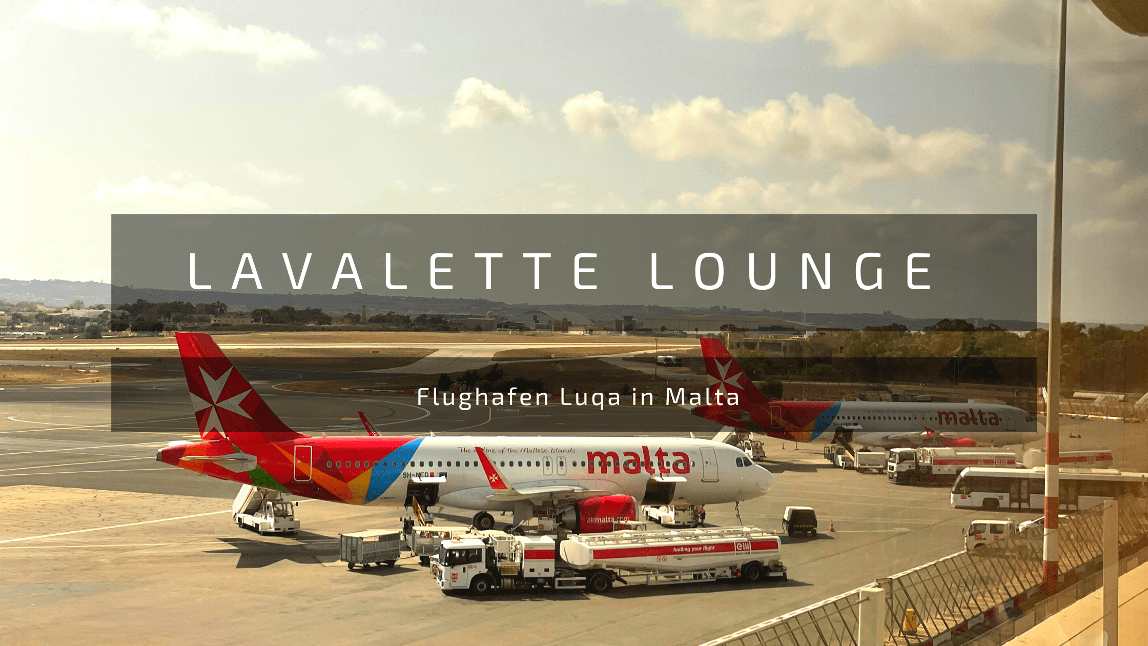 Lavalette Lounge am Flughafen Luqa in Malta