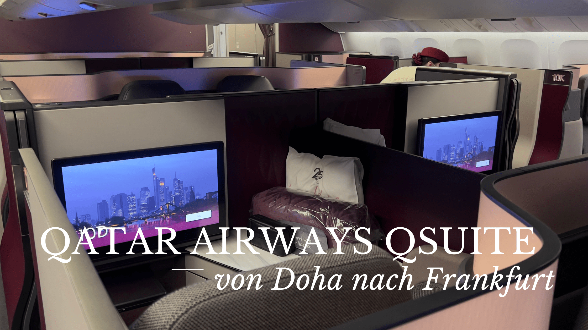 QSuite von Doha nach Frankfurt