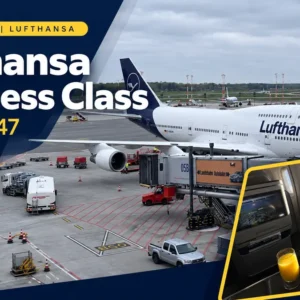 Lufthansa Business Class in der Boeing 747 Lufthansa Business Class in der Boeing 747