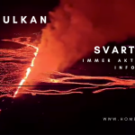 Der Vulkan Svartsengi in Island